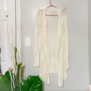 Heart Print Cardigan